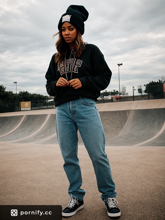 Ebony Skatepark Food Tease 🛹🍑