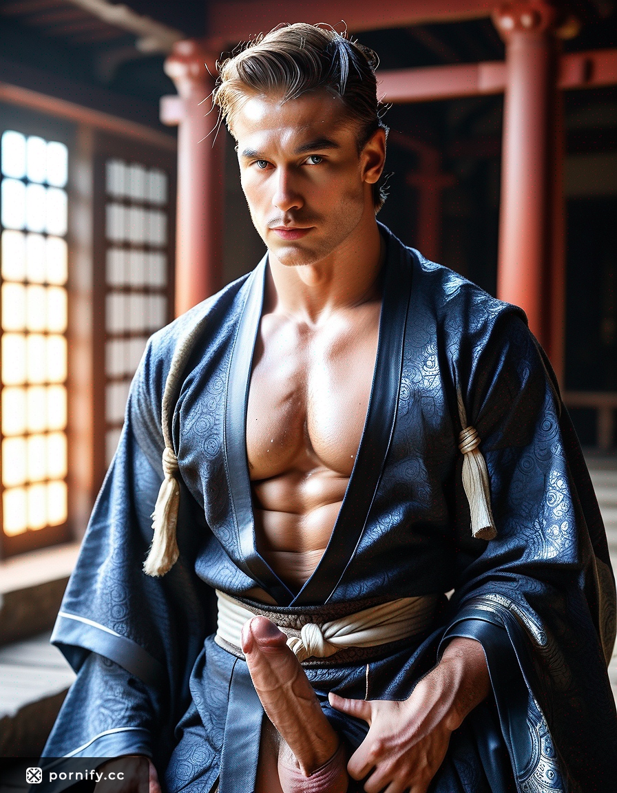 Samurai DILF with Big Cock ⚔️🔥