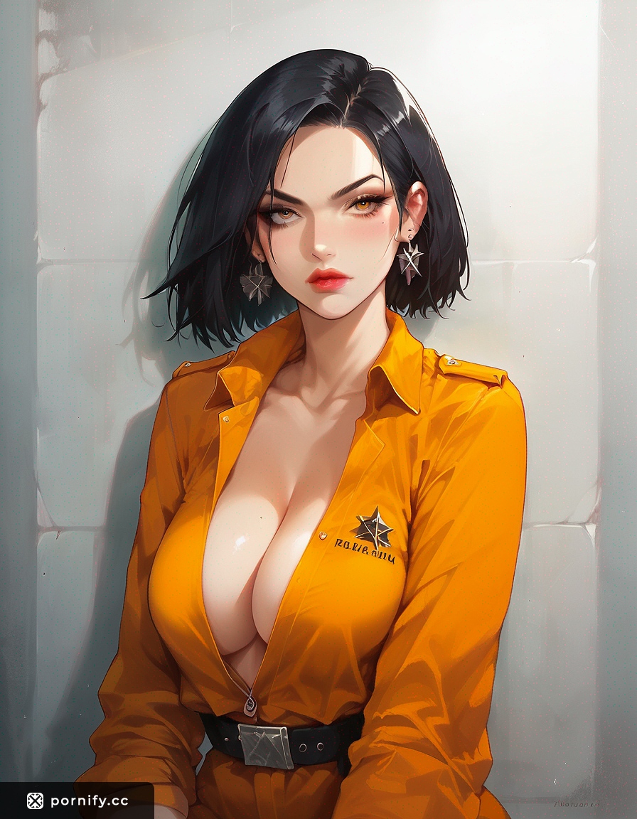 Sexy Prisoner Back View - Fit Hentai Babe 🔥