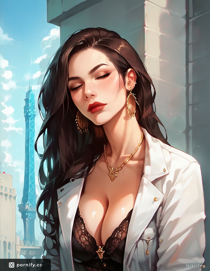 Fit MILF in Lab Coat Back View 🌆👩‍🔬