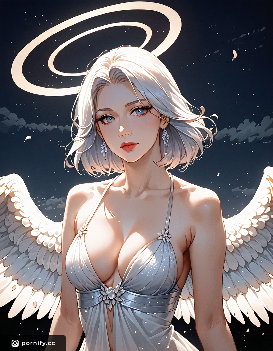 Anime Angel Cosplay - Front View 🌟