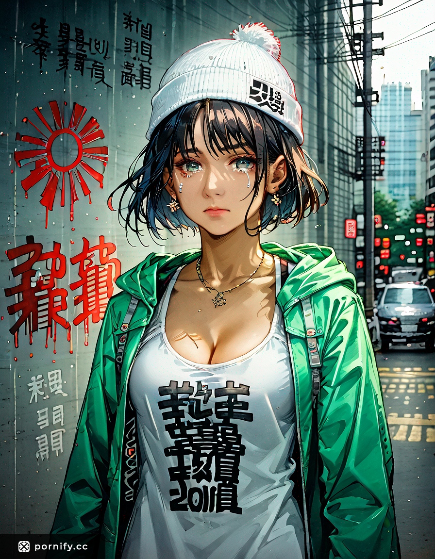 Anime Petite Skatepark Girl - Sexy Painting 🌸🛹