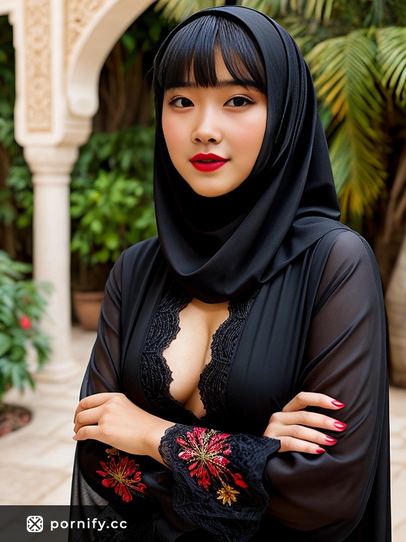 Hijab Yoga Back Pose 🧘‍♀️🔥