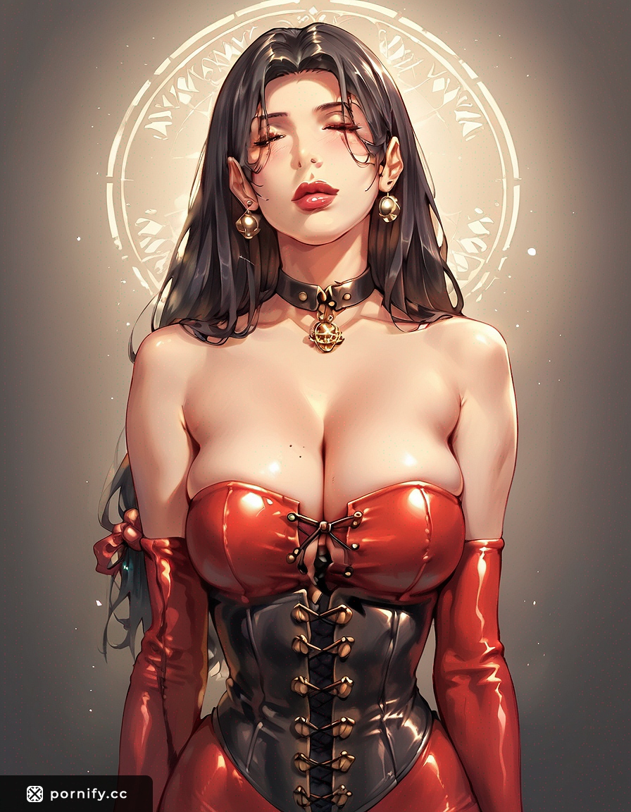 Steampunk MILF Massage - Sexy Back View