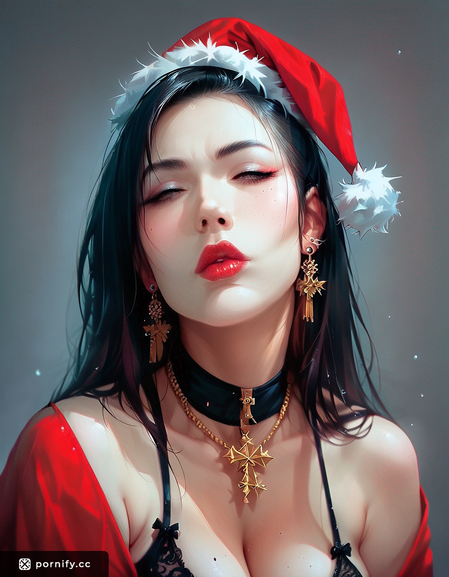 Asian Santa Babe - Festive RPG Art 🎅🎮