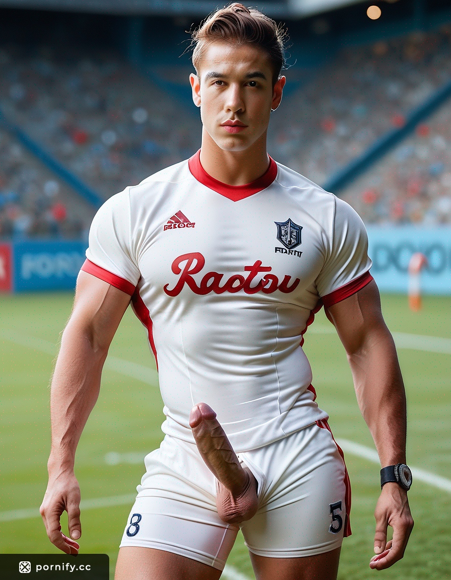Rugby Stud Seductive Pose 🏉💚🔥