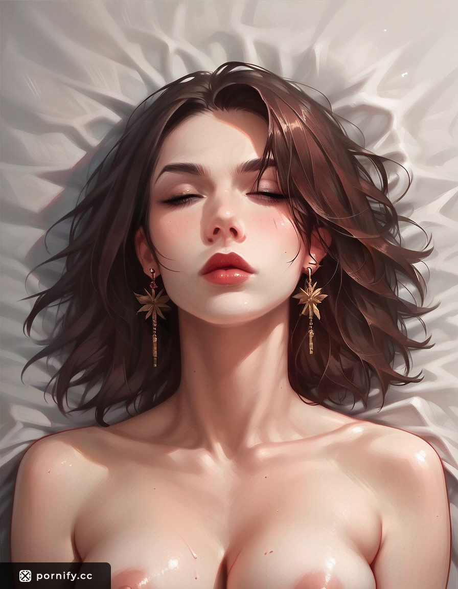 Brunette in Bedroom - AI Hentai Art 🛏️🎨