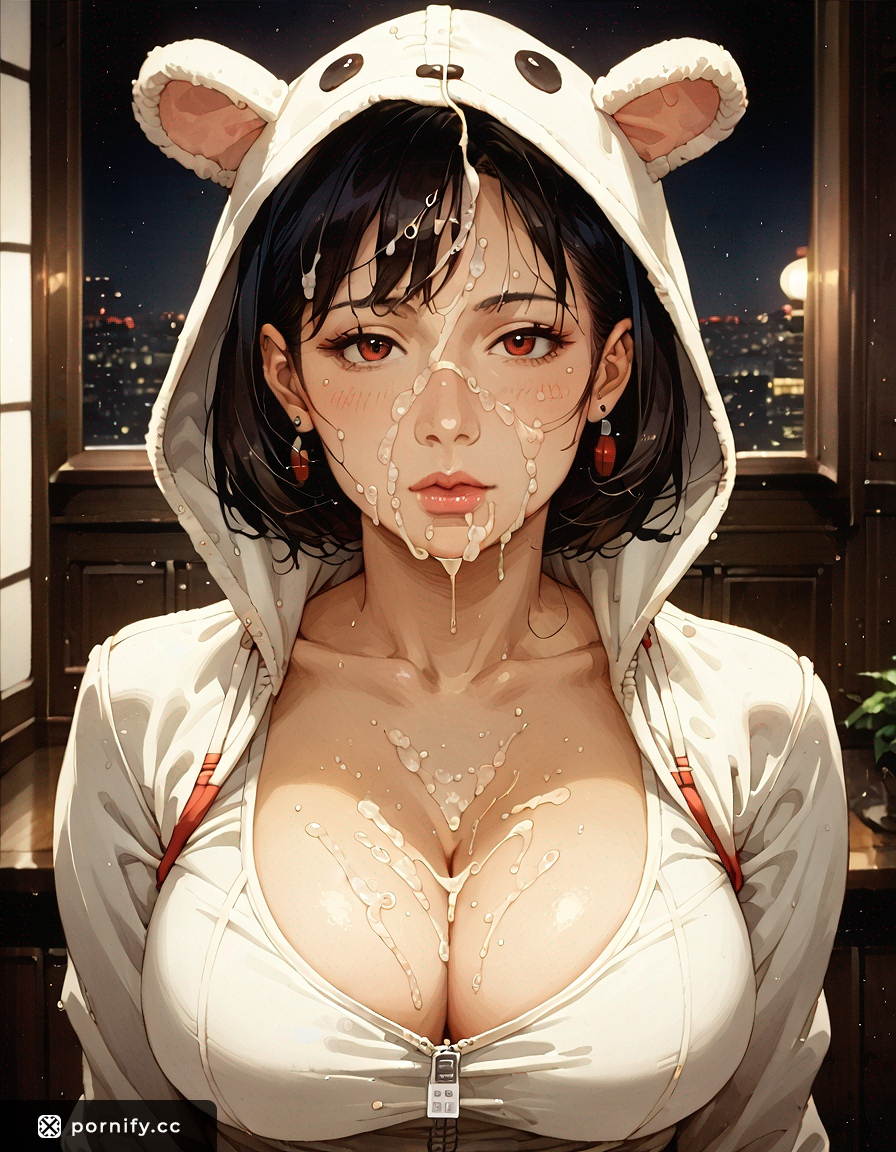 Asian Anime Babe Cumshot - Big Round Breasts Onesie