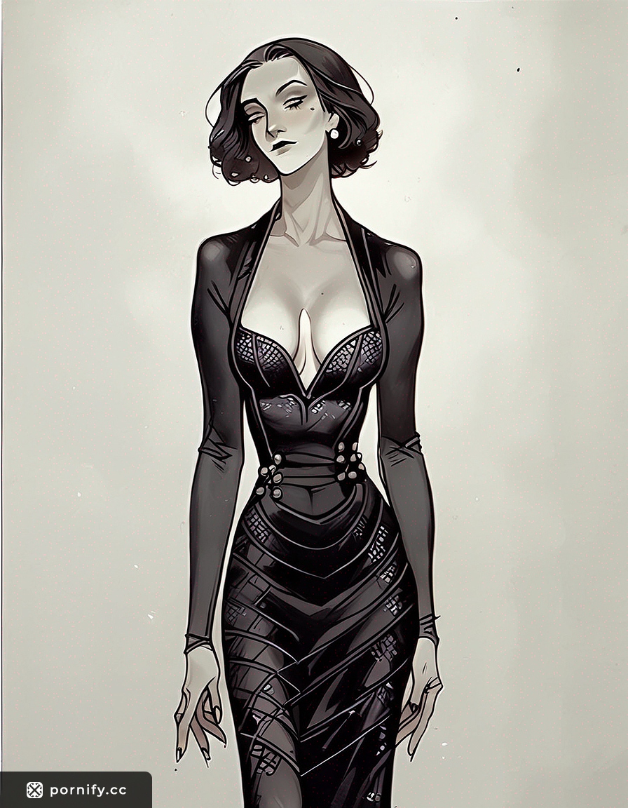 Medieval Hentai Petite in Pencil Dress 🏰👗