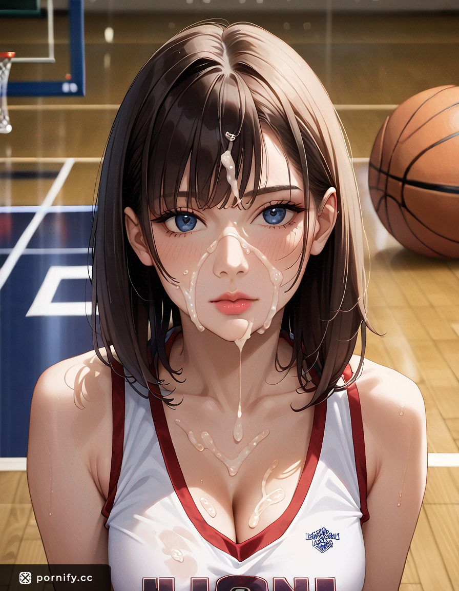 Anime Girl Cumshot Back View 🏀💦