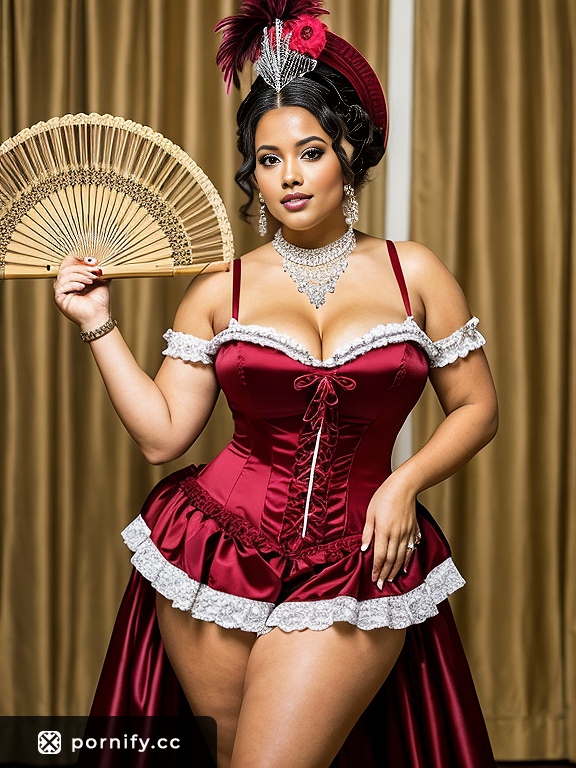 Hispanic Carnival Girl - Front View 💃🔥