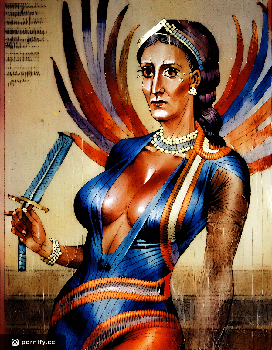 Ebony MILF Flight Attendant in Medieval Art Style ✈️🎨