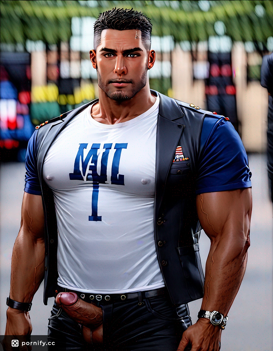 😠 Angry Ebony Cowboy - Hyperrealistic AI Male Model