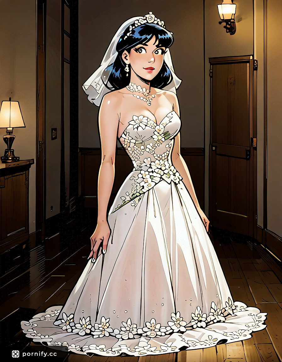 Anime Bride in Wedding Dress 🎎💒