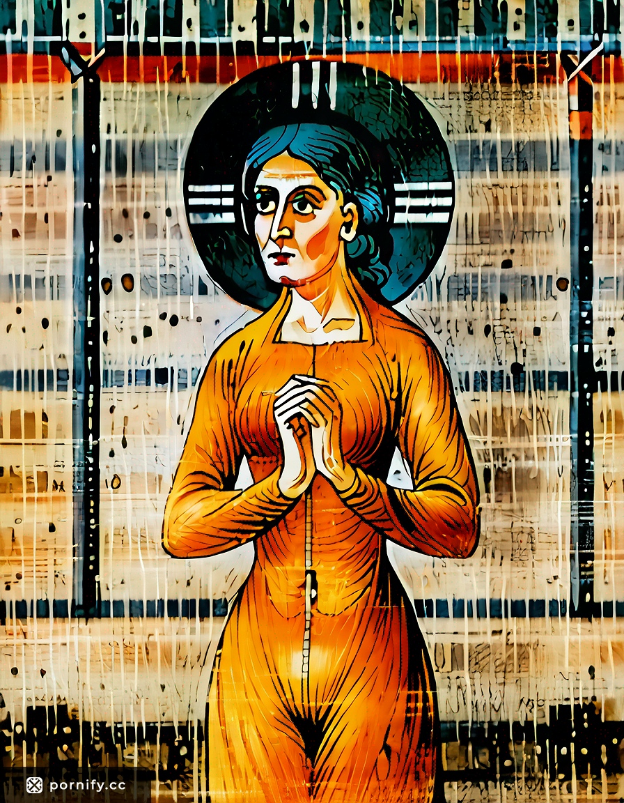 Anime Prisoner Girl - Medieval Art AI