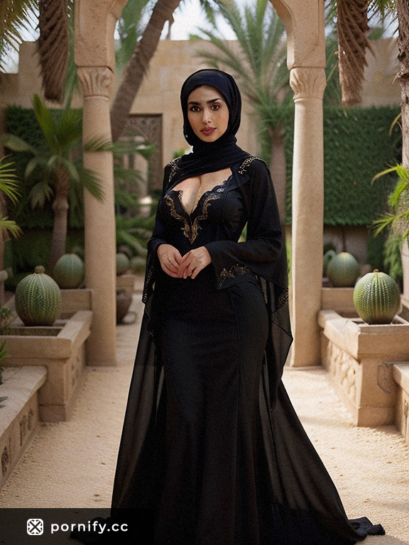Slim Hijab Beauty in Realistic AI Photo 🧕🤖