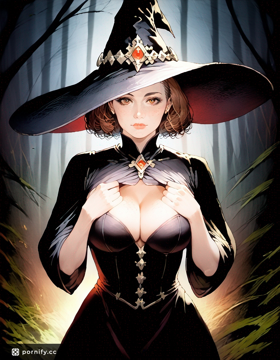 Angry Witch Shirtlift - Sexy Foot Fetish Pose 😠🧙‍♀️🔥