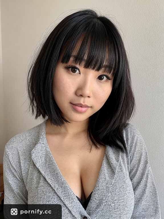 Cute Asian Petite in Onesie 🛏️✨