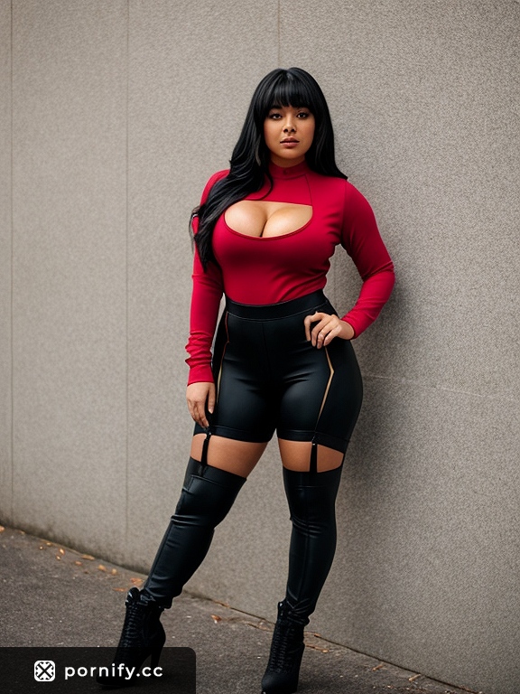 Sexy Female Ninja in Black Hair - Adult Photo 🔥