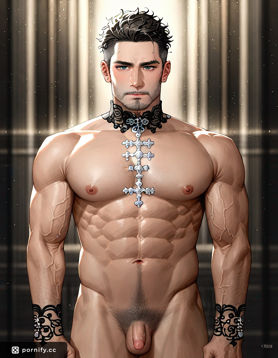 Gothic Petite Brunette - Bedroom Anime Male