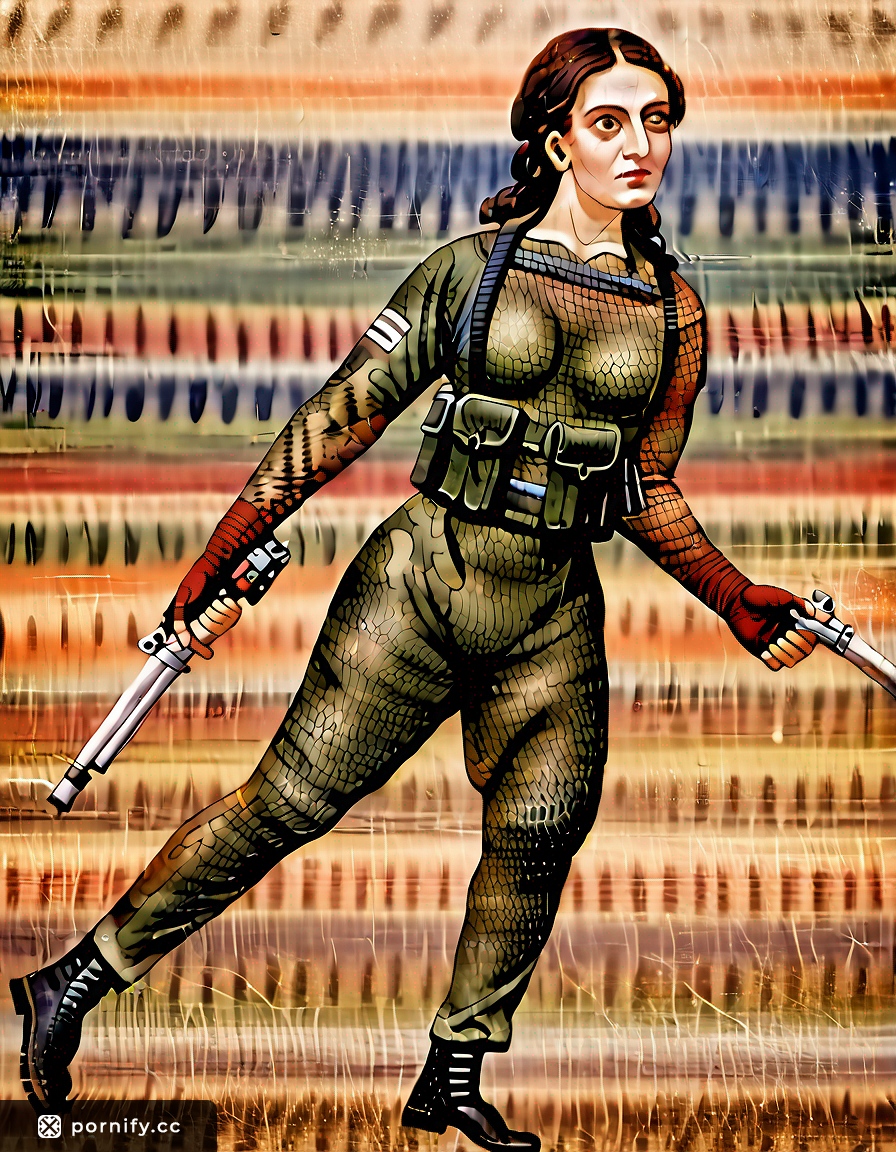 Anime Military Girl - Medieval Art Style ⚔️🎨