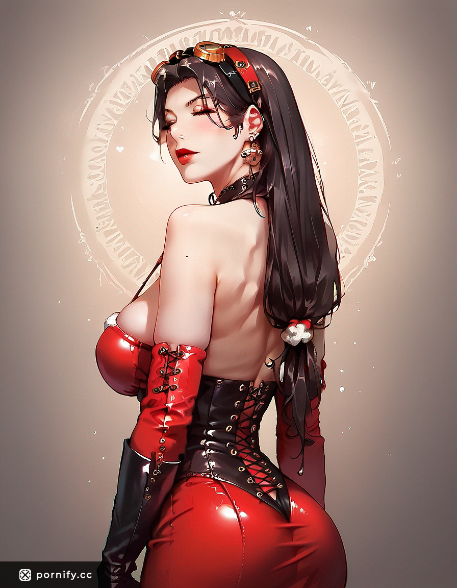 Steampunk Curvy Back View 🎄🔥
