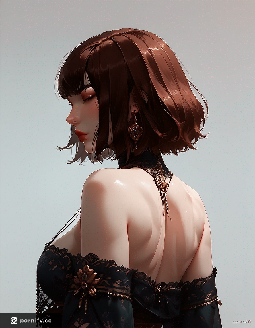 AI Hentai Cowgirl Back View - Brunette Fantasy 🔥🤠