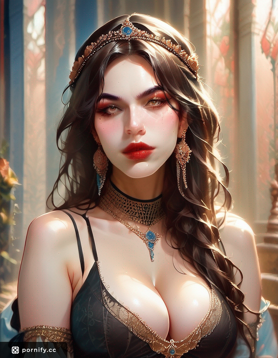 Hispanic Brunette in Hijab - Hentai Art 🎨👒