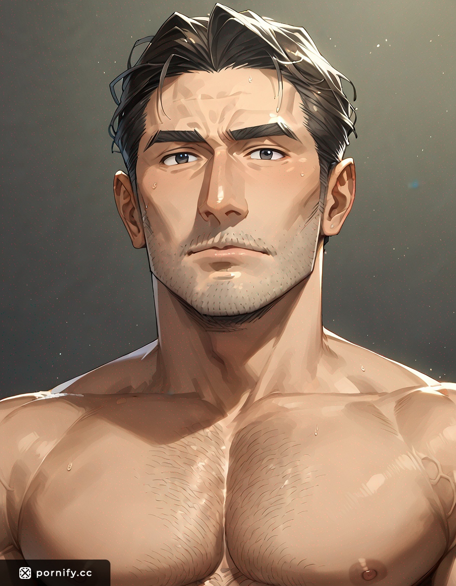Anime Male Model - AI Generated Art