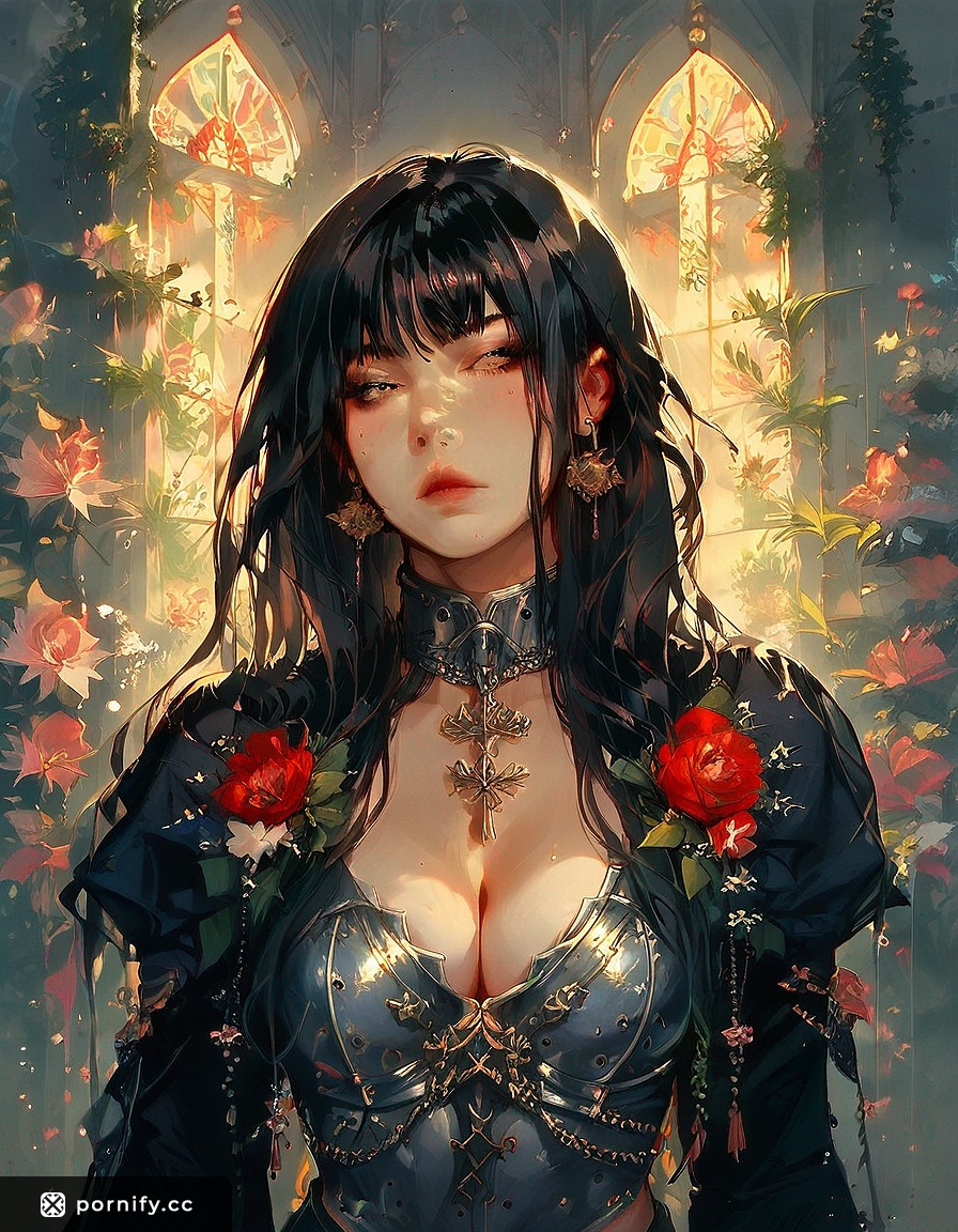 Slim Asian in Medieval Armor Shirtlift 🌸⚔️🔥
