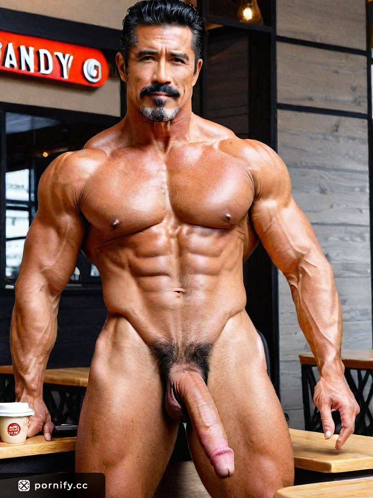 Dilf Sex Games: Muscular Japanese Daddy with Huge Cock | Pornify – Generate  AI Porn