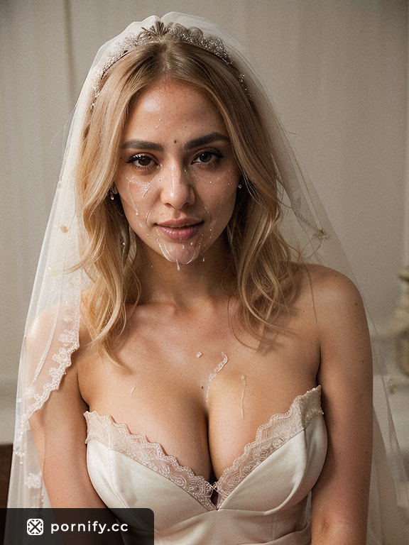 Blonde Bride Cumshot Fantasy 💦👰🏿‍♀️