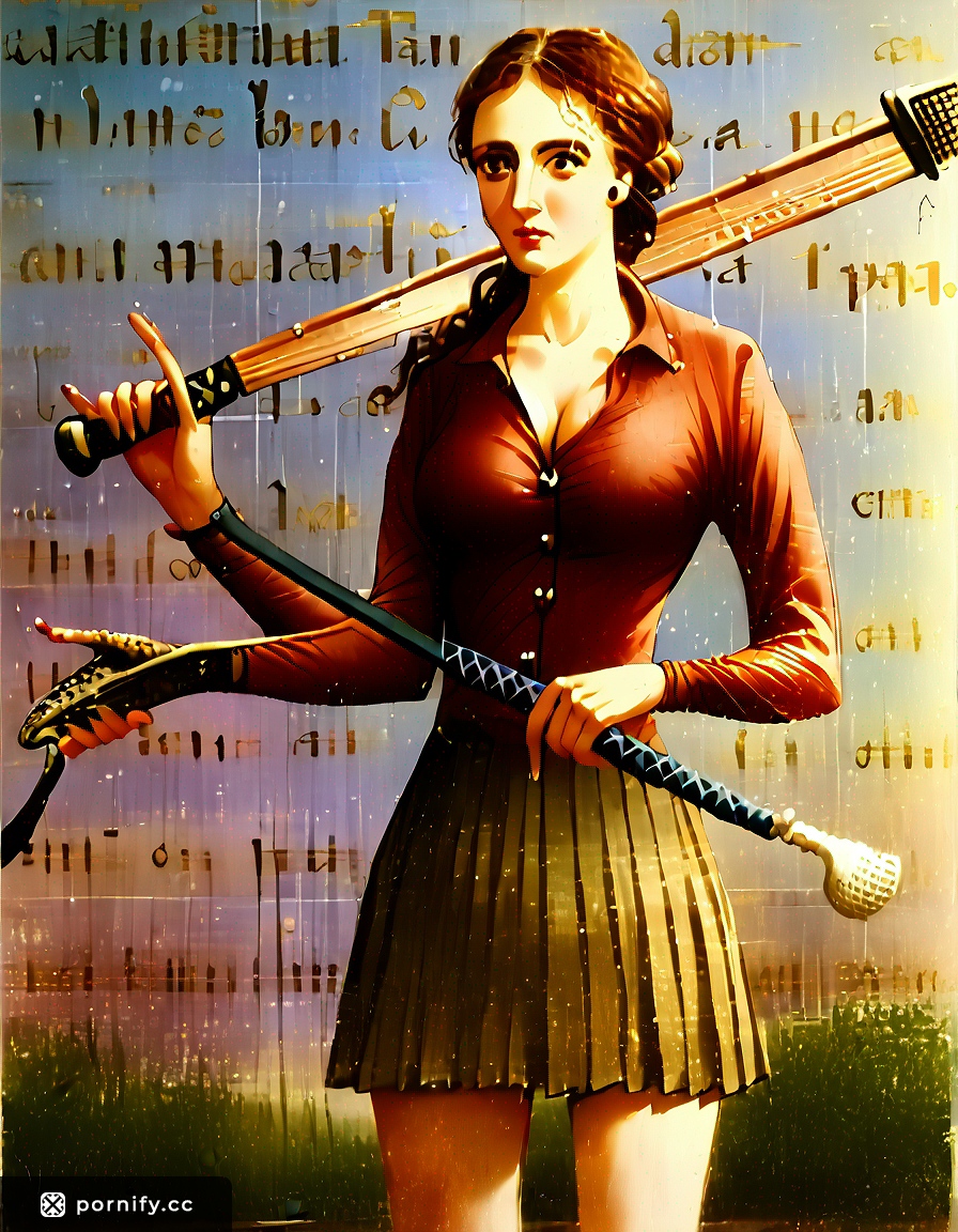Anime Girl Golf Outfit - Medieval Art Style 🏌️‍♀️🎨