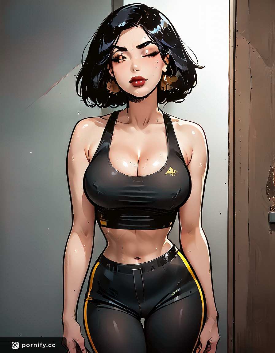 Asian Hentai Sport Babe with Big Breasts 🏐🔥