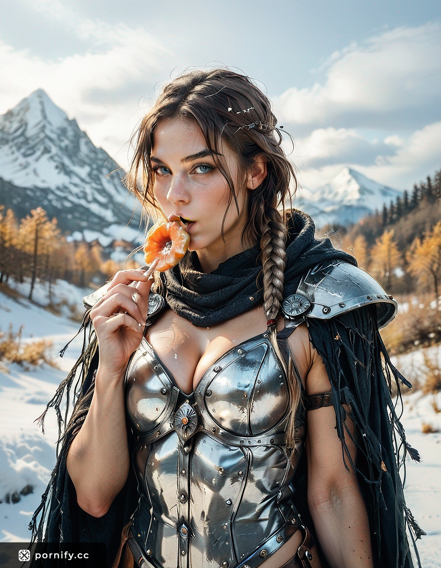 🔥🍖 Viking Warrior Food Tease - Fit Female