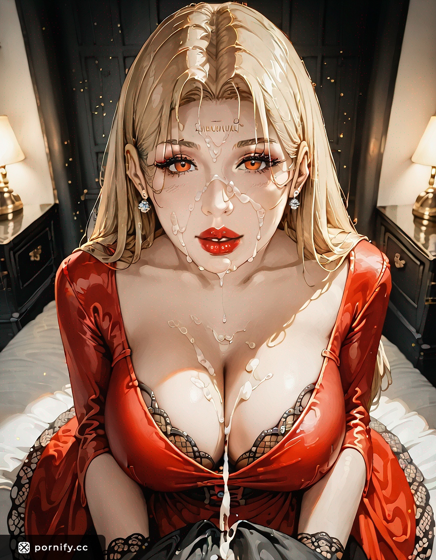 Anime Goth Girl Christmas Cumshot 🎄💦🔥