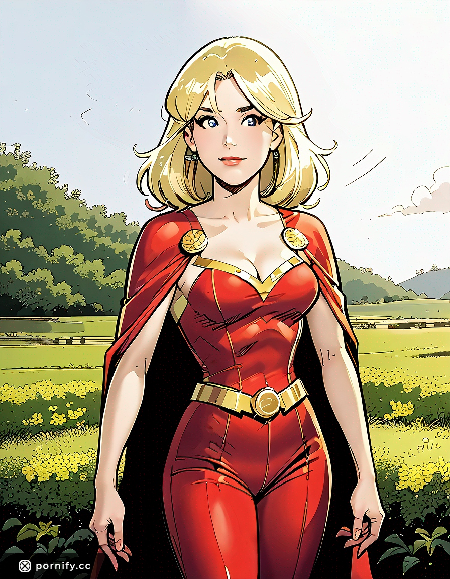 Anime Superhero Food Tease - Blonde Teen 🌟🍓