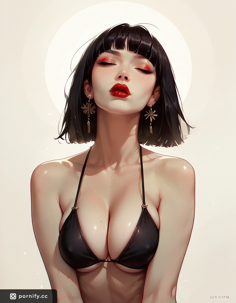 Sexy Asian Bikini Shirt Lift 🌊🔥
