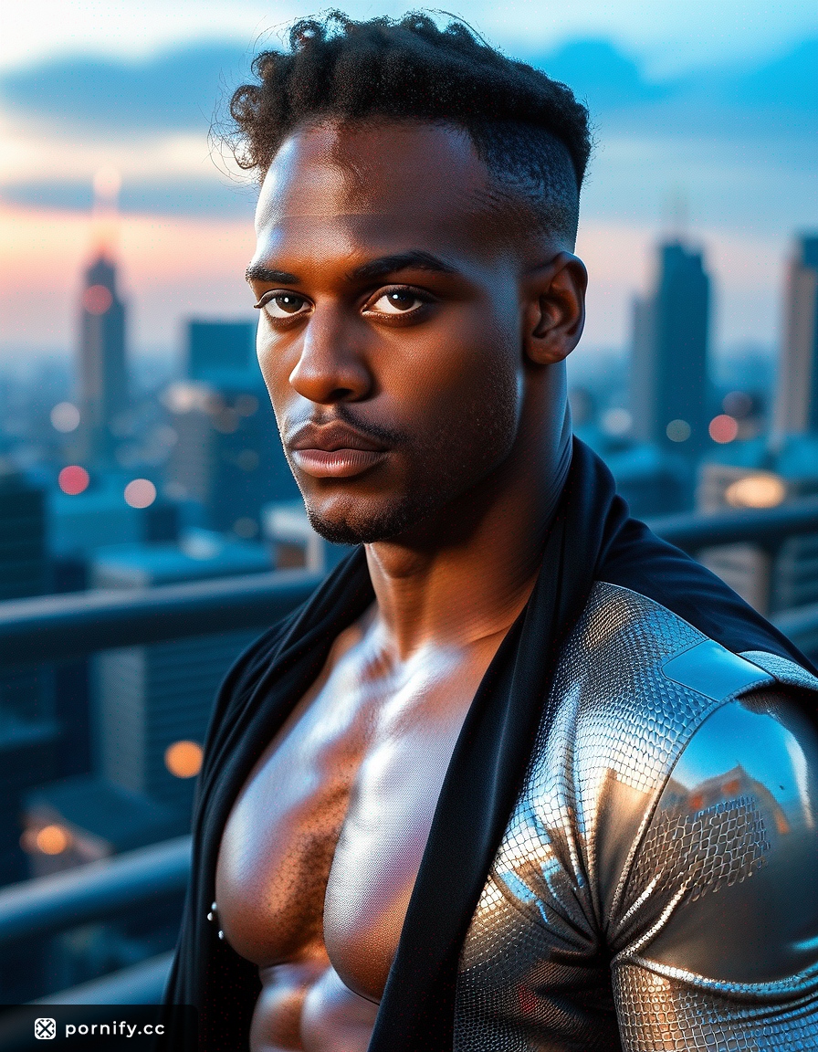 Ebony Superhero DILF with Huge Cock 🦸🏿‍♂️💪🏿